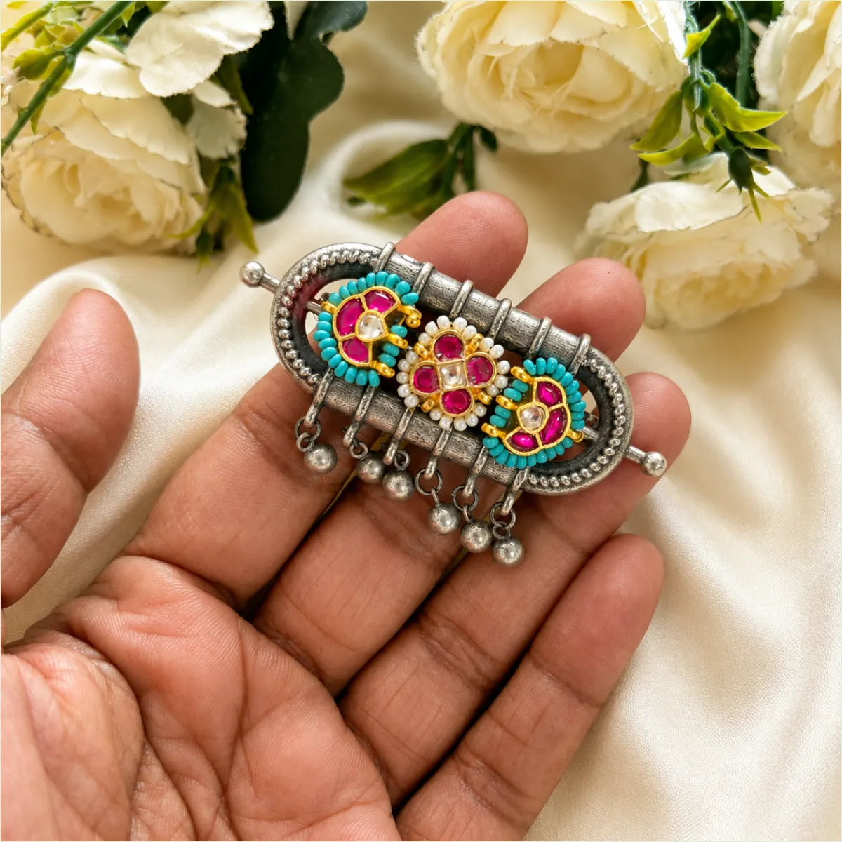Boho Floral Ring - Image 2