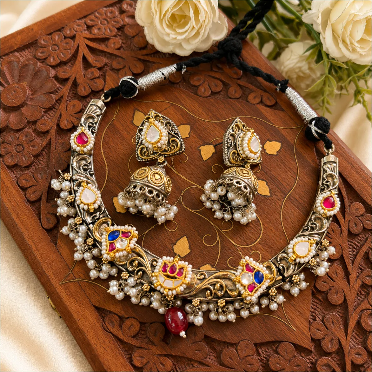 Charulata Necklace Set - Image 2