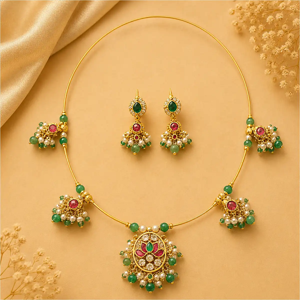 Gulnaar invisible necklace
