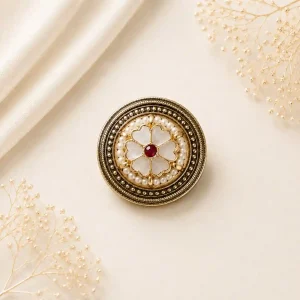 Pearl Petal Ring