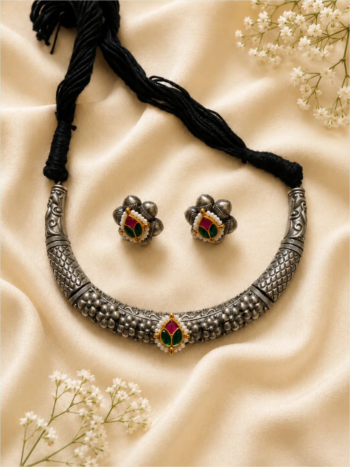 Silver Look Like Hasli - Image 2