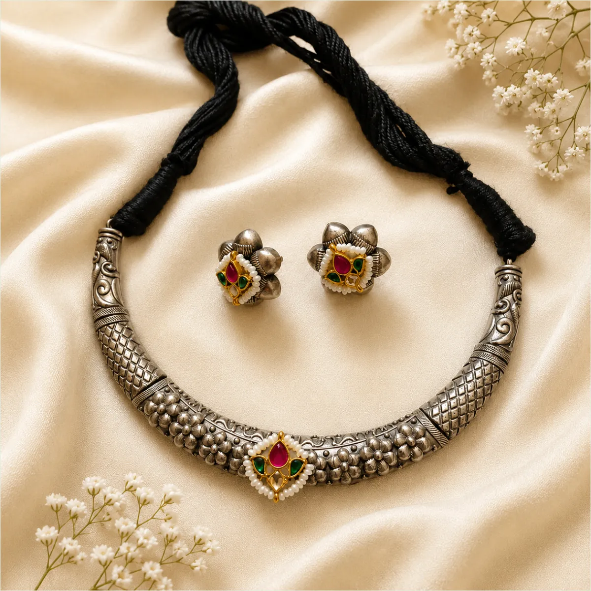 Silver Look Like Hasli - Image 3