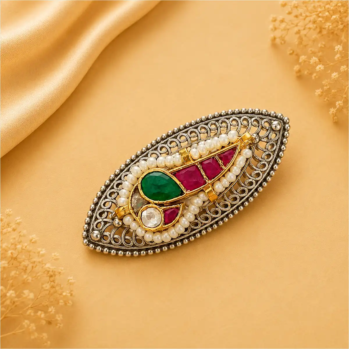 Vintage Kundan Ring