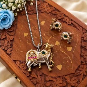 Kamdhenu pendant set