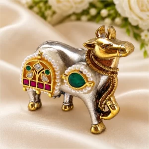 Elegant Kamdhenu Ring for Women – Designer Traditional Fashion Finger Ring
