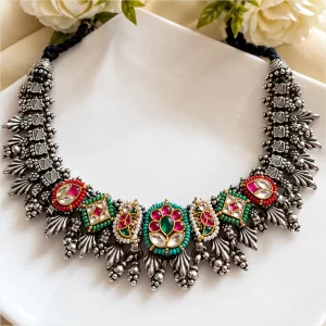 Navratna necklace